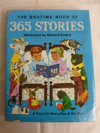 The Bedtime Book Of 365 Stories By Kathryn Jackson,  Richard Scarry - Hamlyn 1973