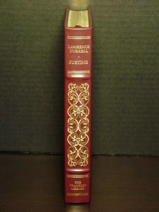 Signed 60 - Franklin Library - Justine - Lawrence Durrell - Limited Edition