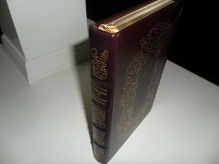 The Autobiography Of Benjamin Franklin Easton Press 1976 Leather
