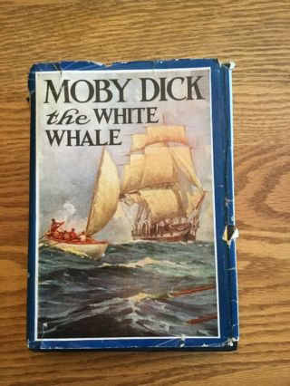 Moby Dick,  Melville,  Illus By Anton Otto Fischer,  1931,  John C.  Winston,  Hcdj