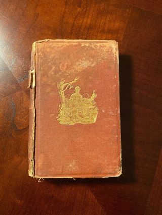 Rare 1869 Adventures In The Wilderness Or Camp - Life In The Adirondacks - Murray