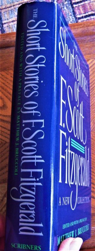 first edition SHORT STORIES OF F.  SCOTT FITZGERALD fine in dustjacket 2