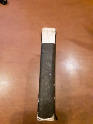 Leather Antique Pocket Testament Civil War Bible 1862 (no.  7 hospital) KY 3