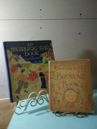 Another Brownie Book By Palmer Cox (1890,  Hardcover),  My Whirligig Fair Book