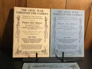 THE CIVIL WAR THROUGH THE CAMERA Parts 1 - 11 1912 Patriot Publ.  Co 2