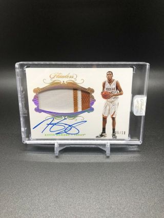 2018 Panini Flawless Collegiate Basketball Kevin Durant Patch Auto 5/10 Sick