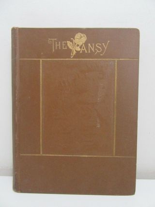 Alden: The Pansy,  Stories Of Child Life,  Lothrop 1887,  Illustrated