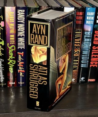 Atlas Shrugged Ayn Rand 35th Anniversary Edition First Prnt Hc/dj Likenew Freesh