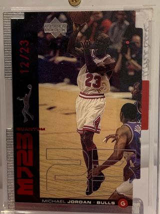 98 - 99 Upper Deck Mj23 Silver 21 Michael Jordan 12/23