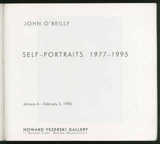 John O ' Reilly Self - Portraits 1977 - 1995 / First Edition 1996 3