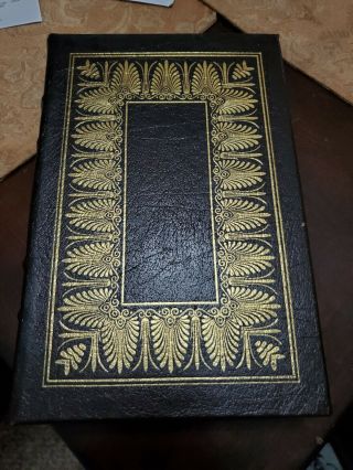 Easton Press.  Plato: The Republic.  100 Greatest Books.  Leather.