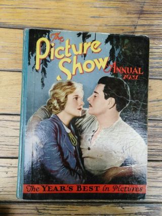Movies Cinema Picture Show Annual 1931