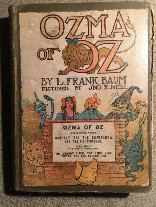 Ozma Of Oz,  By L.  Frank Baum,  1920 