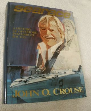 1989 Searace History Of Offshore Powerboat Racing By Crouse,  1st,  Cigarette Boats