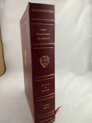 The Harvard Classic 1994 Eliot Edition Adam Smith Wealth Of Nations