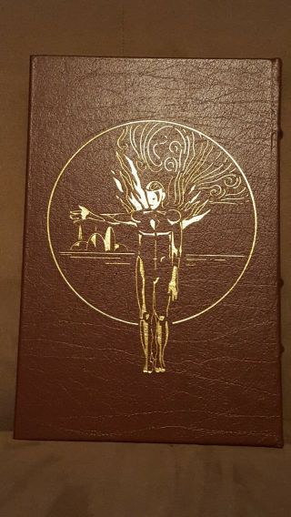 THE DEMOLISHED MAN BY ALFRED BESTER / 1986 EASTON PRESS LEATHER HB BOOK SCI - FI 2