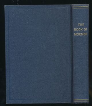 1949 Vintage The Book of Mormon Blue Hardcover LDS Church Scriptures 2