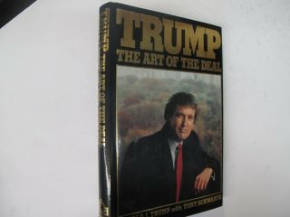 Real Estate Business Businessmen Biography Donald Trump Art Of The Deal 1st Dj