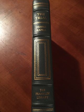 The Trial Franz Kafka Franklin Library 100 Greatest Leather Limited Edition 2