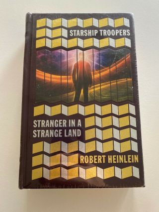Starship Troopers And Stranger In A Strange Land By Robert Heinlein - Leather