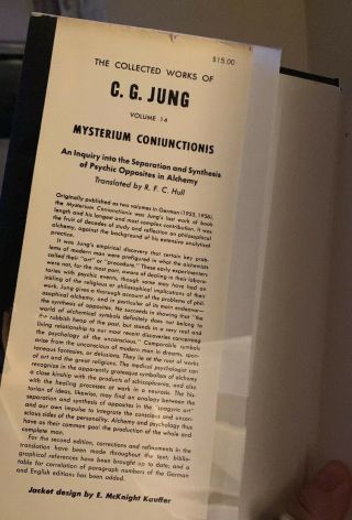 Collected of C G Jung Volume 14 - Mysterium Coniunctionis 2nd Ed.  Very Good 3