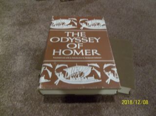 The Iliad of Homer and Odyssey translated by Richard Lattimore HC 2