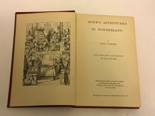 1941 Alice s Adventure In Wonderland Facsimile Edition Of The 1st Edition. 2