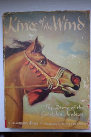 King Of The Wind By Marguerite Henry 1st Ed 