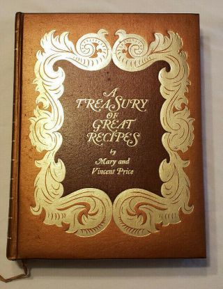 A Treasury Of Great Recipes By Mary And Vincent Price