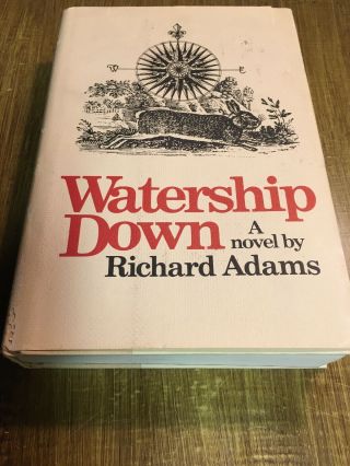 First Edition 1st Printing Watership Down Richard Adams Hb Dj 1972