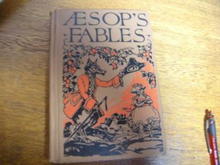 Vintage Aesop ' s Fables Illustrated 1928 3