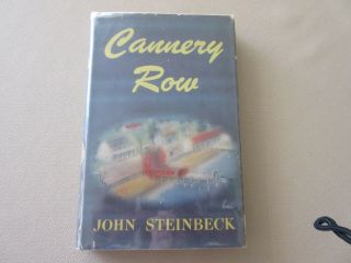 Cannery Row By John Steinbeck First Edition Second Printing Before Publication