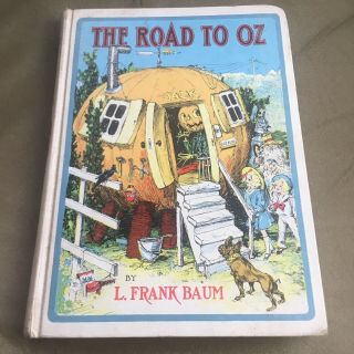 The Road To Oz White Edition Hardback Book L Frank Baum Wizard Of Oz Vintage 60s
