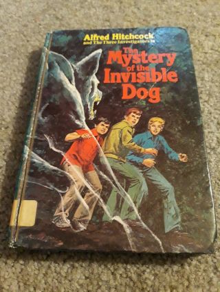 Alfred Hitchcock Three Investigators 23 The Mystery Of The Invisible Dog 1st Ed