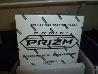 2018 - 19 Panini Prizm Basketball Cello Box Factory Box Doncic?