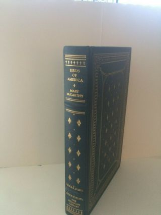" Birds Of America " - Mccarthy:signed - Ltd Ed - 1981; Leather Bound; Franklin Library