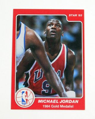 1984 - 85 Star Michael Jordan Olympic 195