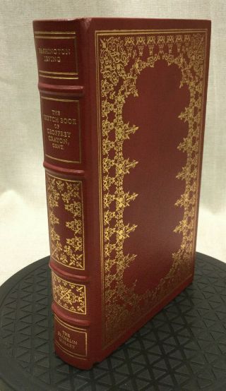 The Sketch Book Of Geoffrey Crayon Gent Washington Irving Franklin Library Leath