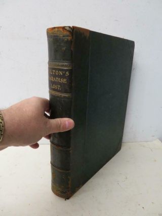 Really Old Book Miltons Paradise Lost Gustave Dore