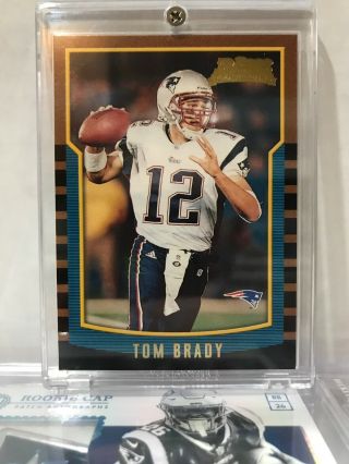 2000 Bowman Tom Brady England Patriots 236 Rookie Card