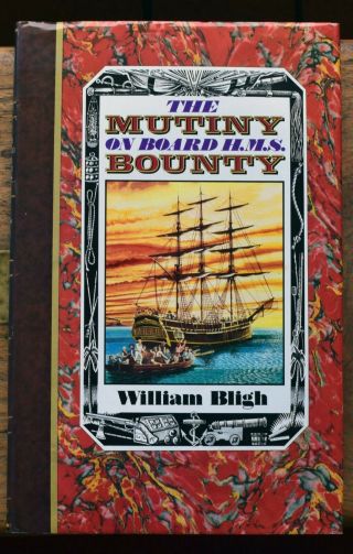 Book The Mutiny On Board H.  M.  S.  Bounty 1789 Facsimile Bligh 