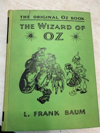 The Oz Book - The Wizard Of Oz By L Frank Baum,  W/ Pics