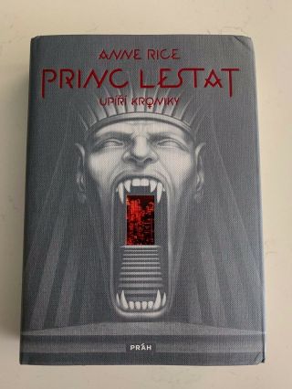 Signed Czech Edition Of Prince Lestat By Anne Rice (hardcover)
