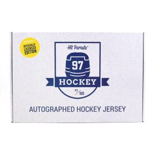 2018/19 Hit Parade Autographed Licensed Hockey Jersey Hobby Box - Series 2 32