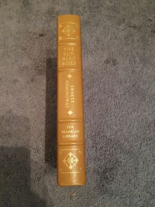 THE SUN ALSO RISES Ernest Hemingway Franklin Library Limited Leather Ed.  1977 2