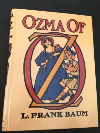 " Ozma Of Oz " L.  Frank Baum - Books Of Wonder (morrow) 1989