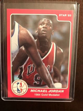 1984 - 85 Star 195 Michael Jordan Oly Rc