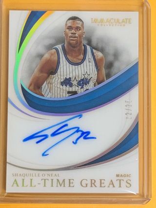 2018 - 19 Immaculate Shaquille O 
