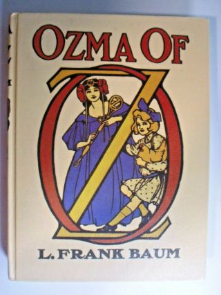 Ozma Of Oz,  L Frank Baum,  Books Of Wonder,  1st Thus,  1989