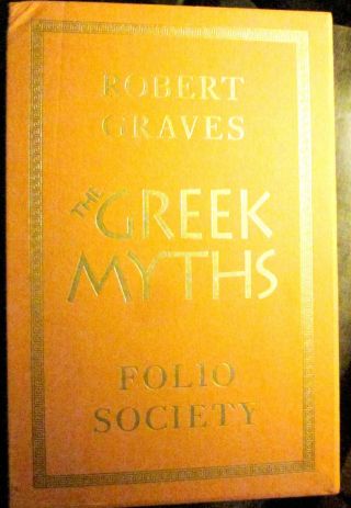 The Greek Myths By Robert Graves (folio Society,  1999) 2 Volumes,  Slipcased (fine)